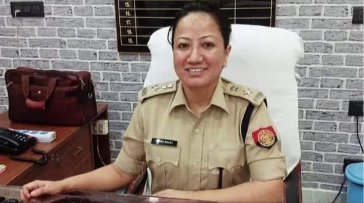 Dhubri SP Leena Doley. Dhubri SP Leena Doley.