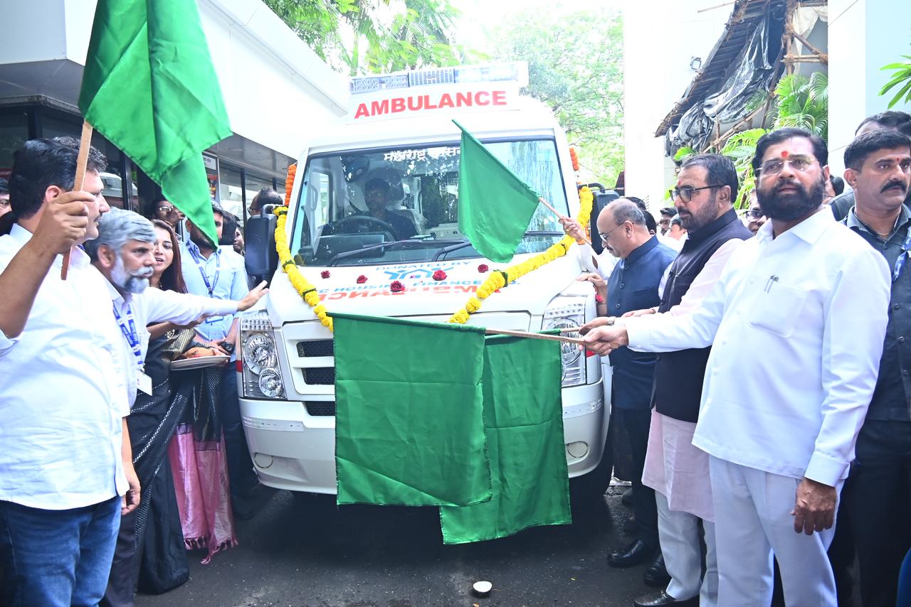 Cardiac ambulance for Thane civil hospital