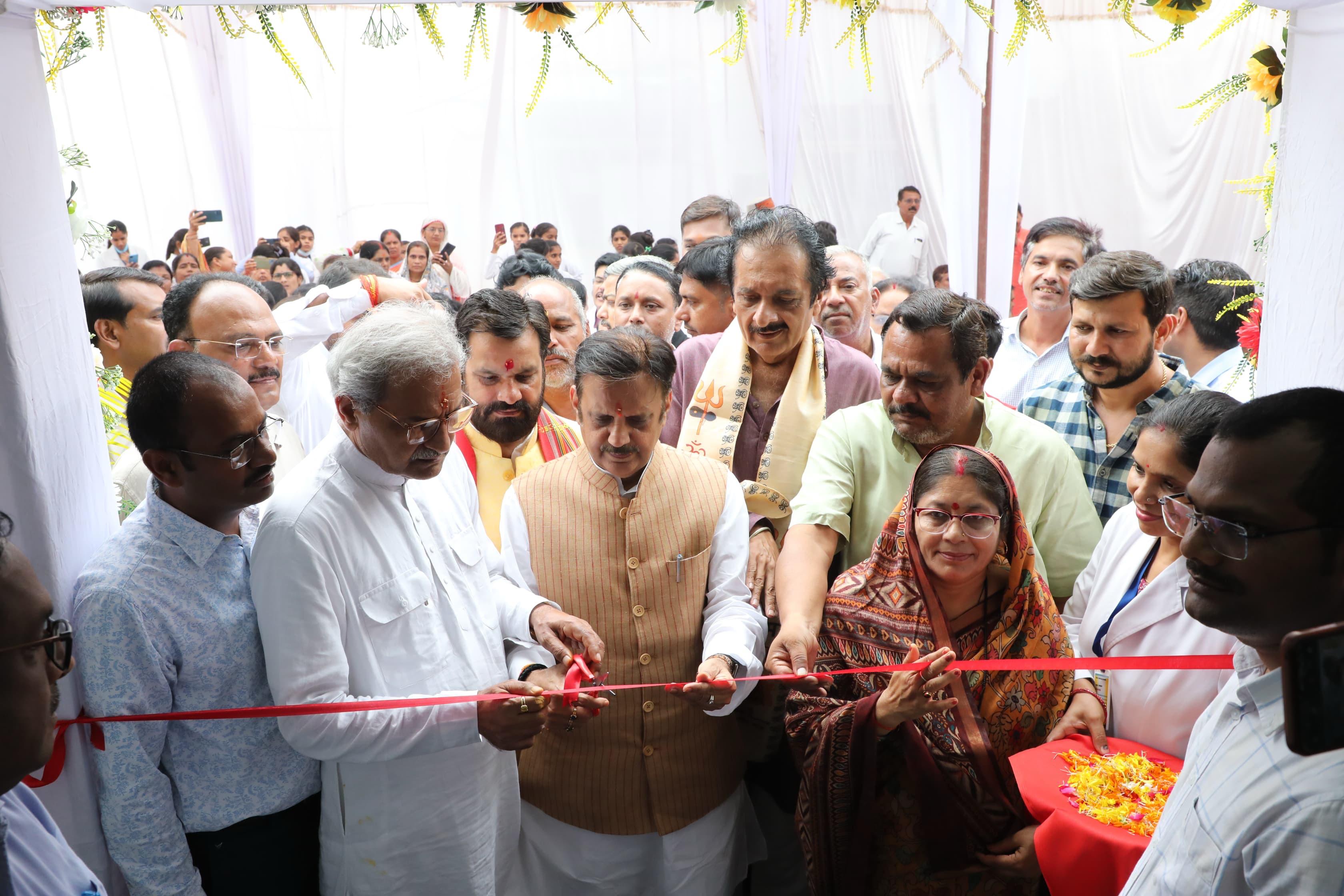 उप मुख्यमंत्री  शुक्ल ने जिला चिकित्सालय रीवा में  किया लोकार्पण