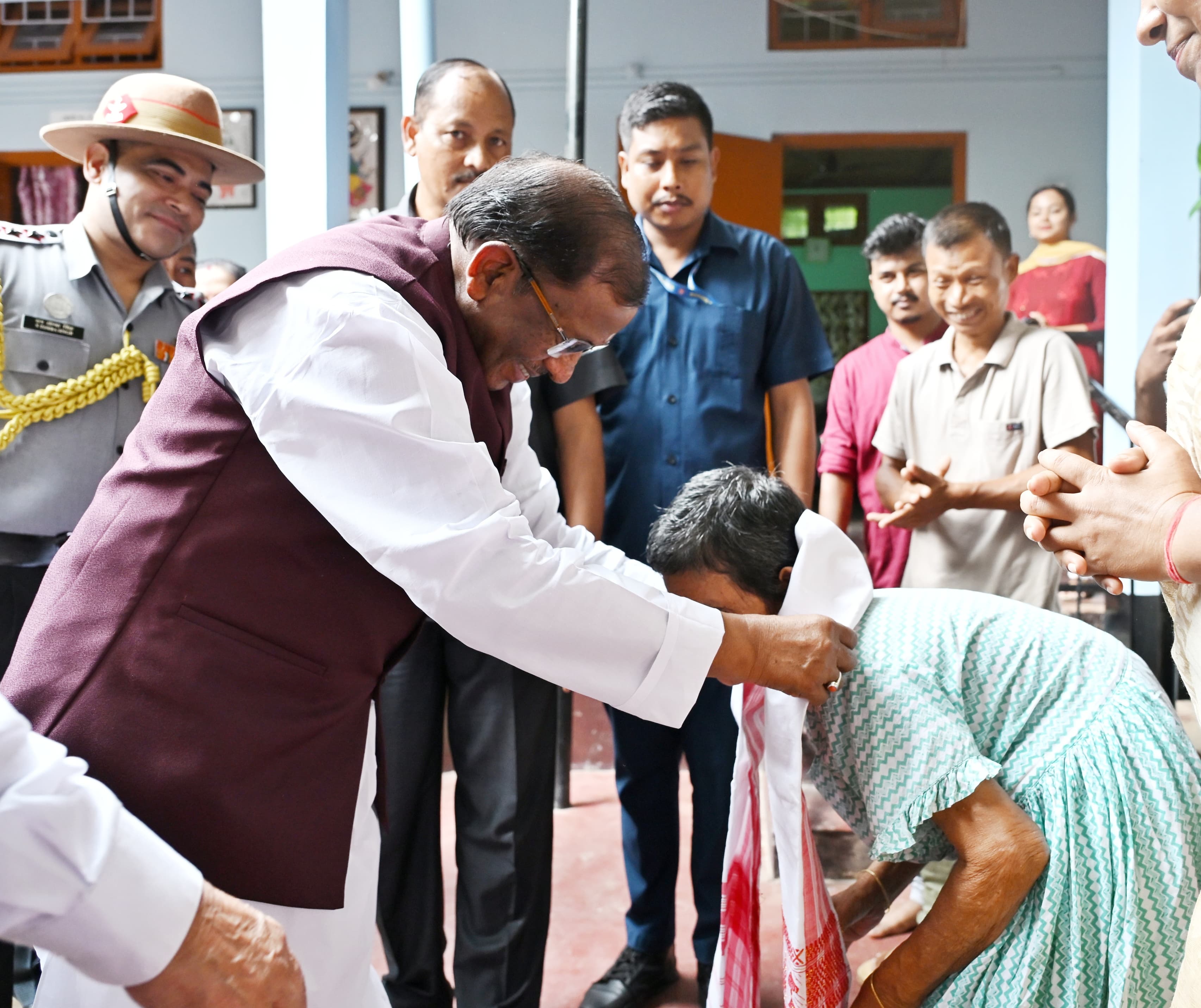 असम के राज्यपाल लक्ष्मण प्रसाद आचार्य की फाइल तस्वीर। असम के राज्यपाल लक्ष्मण प्रसाद आचार्य की फाइल तस्वीर।
