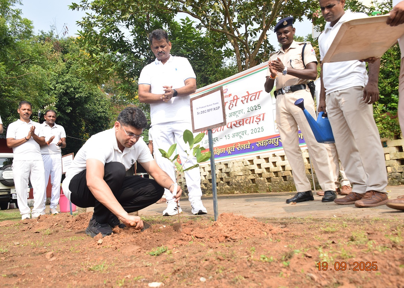 Railway tree planting Railway tree planting
