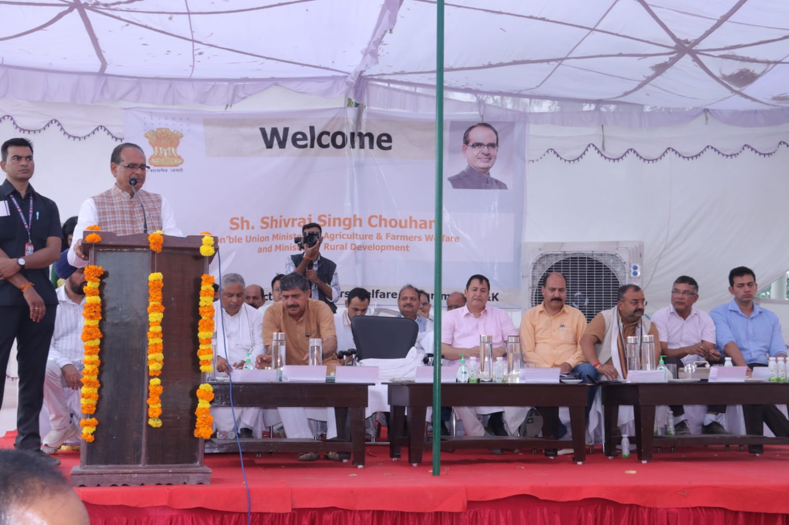 Union Agriculture Minister Shivraj Chauhan visits flood affected RS Pura in Jammu