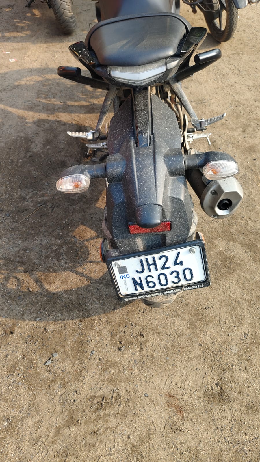 जब्त बाइक