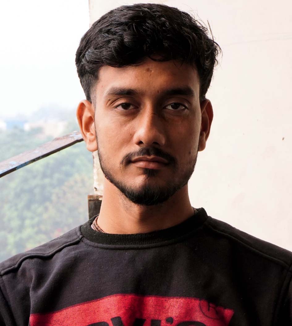 चयनित छात्र अमित शर्मा।