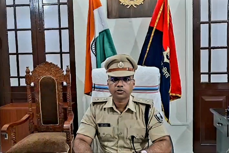 एसपी स्वर्ण प्रभात का फाइल फोटो
