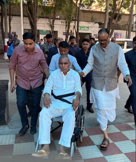 उप मुख्यमंत्री ब्रजेश पाठक लोहिया संस्थान में