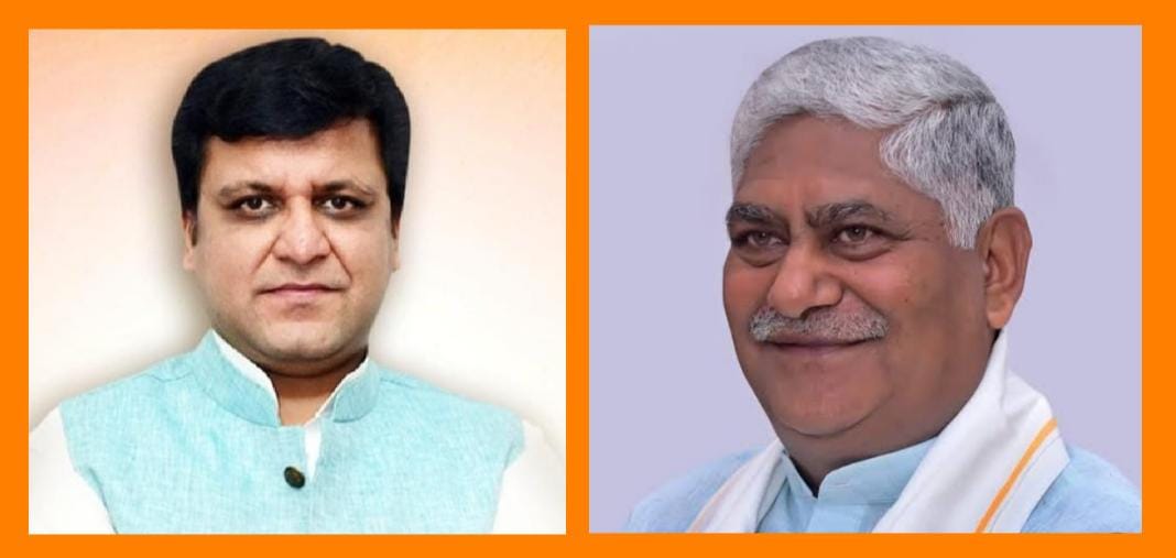 उत्तर प्रदेश सरकार में स्वतंत्र प्रभार राज्यमंत्री नितिन अग्रवाल और संसदीय व औद्योगिक विकास राज्यमंत्री जसवंत सिंह सैनी