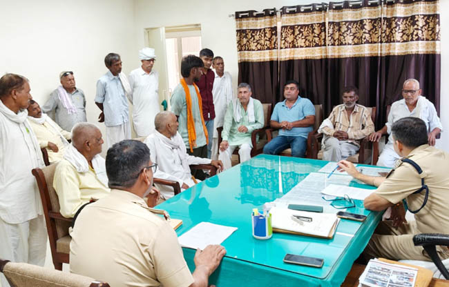 सोनीपत:पुलिस समाधान शिविर आयोजित