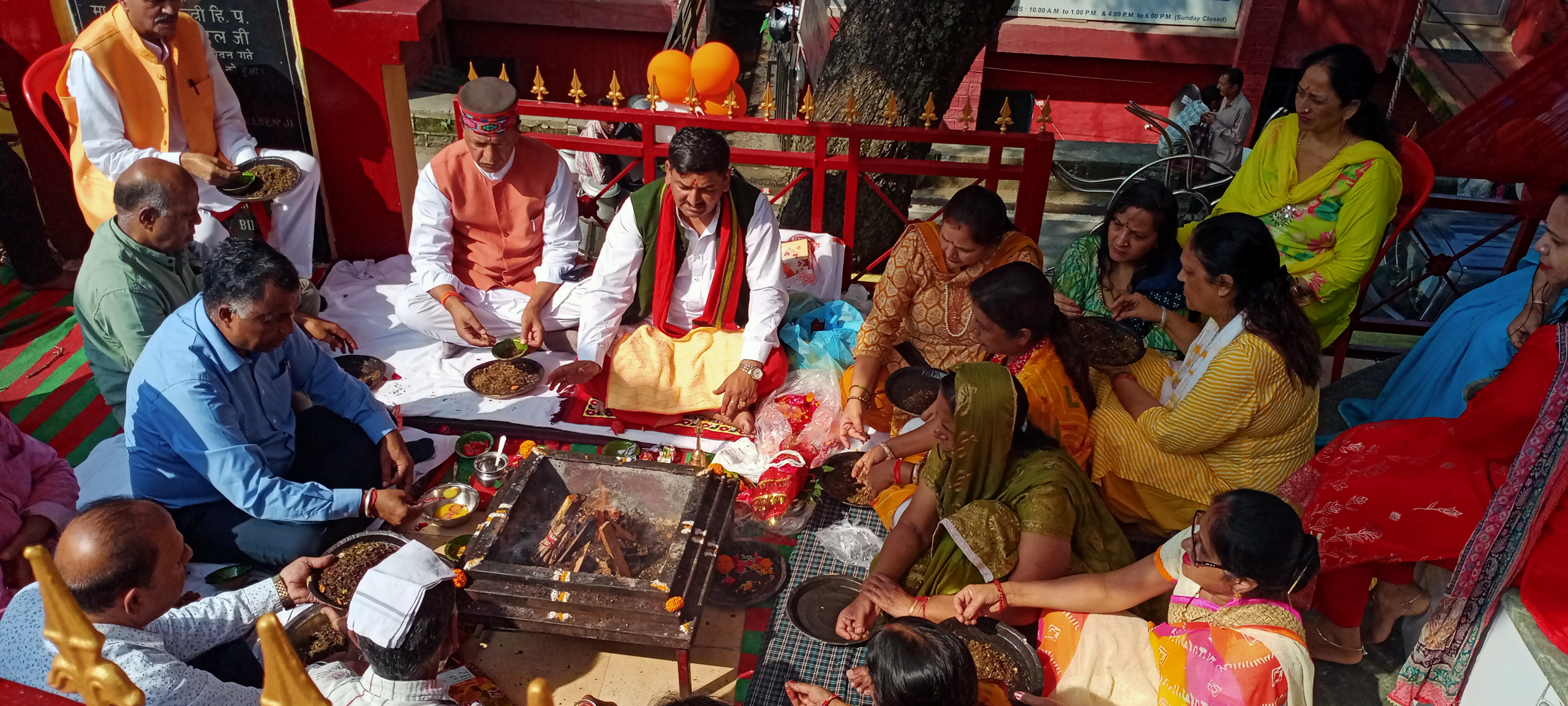 शरद नवरात्रि पर भाजपा प्रदेश अध्यक्ष बिन्दल ने की प्रदेश में समृद्धि की कामना।