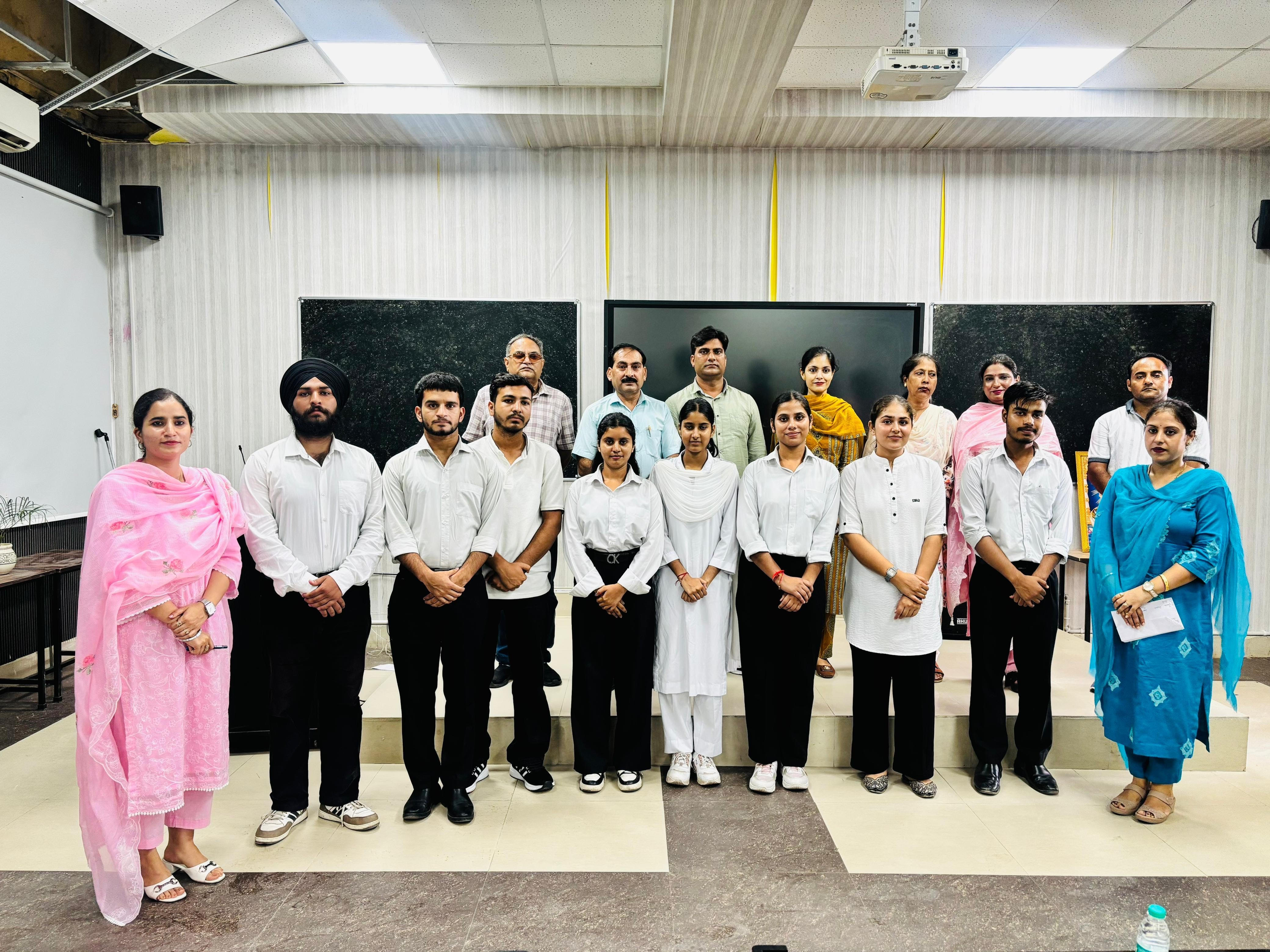 GDC Kathua organised an inter-college debate competition on Gandhian philosophy