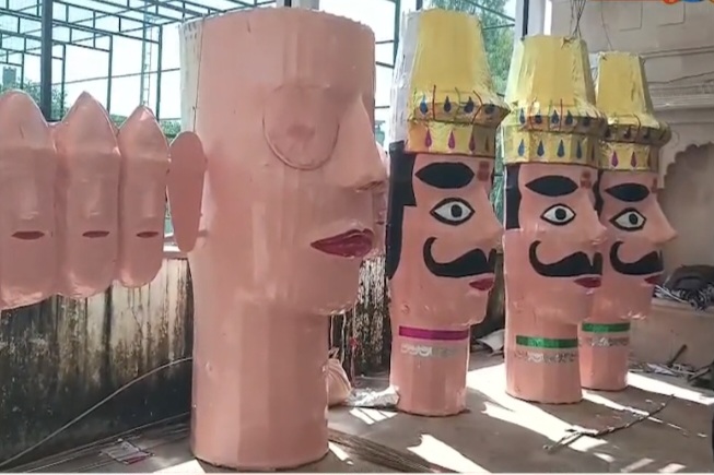 शारदीय नवरात्र का आजाद पार्क अजमेर में विधिविधान से शुभारंभ