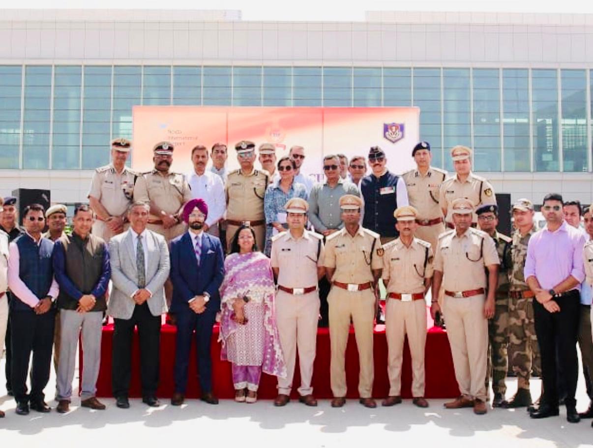 केंद्रीय औद्योगिक सुरक्षा बल ने संभाली नोएडा इंटरनेशनल एयरपोर्ट की सुरक्षा की कमान