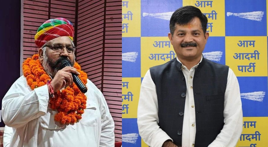 आप पार्टी प्रदेश प्रभारी धीरज टोकस और सहप्रभारी घनेंद्र भारद्वाज मंगलवार से तीन दिवसीय जयपुर दौरे पर