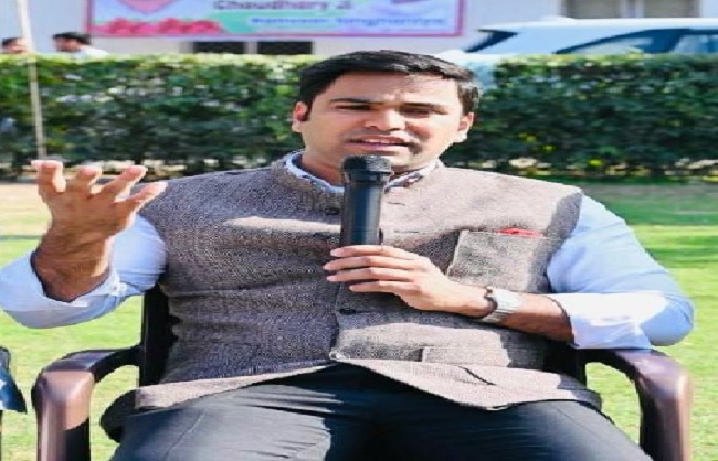 एनएसयूआई के राष्ट्रीय अध्यक्ष वरुण चौधरी ( फाइल फोटो)।