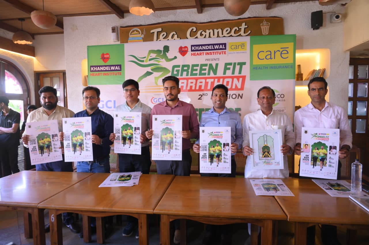 हृदय स्वास्थ्य और पर्यावरण संरक्षण का संदेश लेकर 28 सितम्बर को जयपुर में होगा ग्रीन फिट मैराथन सीज़न-2