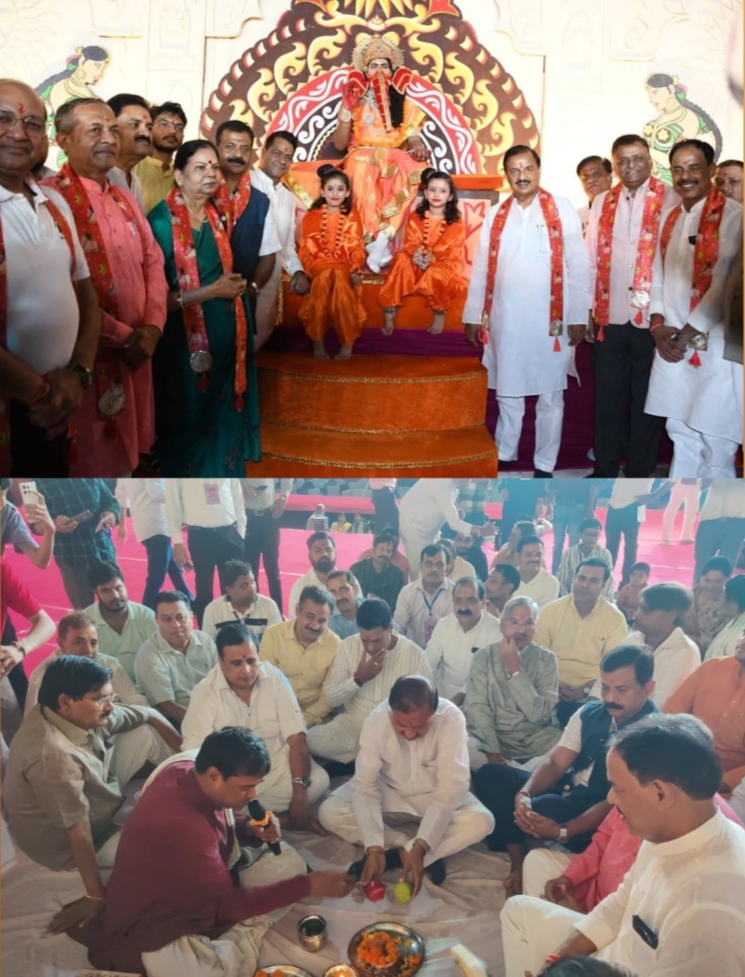 गणेश वंदना के साथ प्रमुख पांच स्थानों पर रामलीला शुरू
