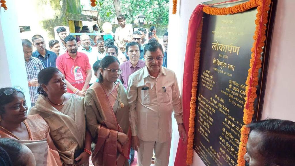 कोरबा : महतारी सदन के माध्यम से महिलाओं को मिलेगा रोजगार एवं प्रशिक्षण के अवसर- मंत्री लखन लाल देवांगन
