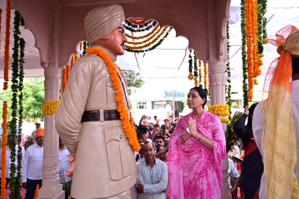 उपमुख्यमंत्री दीया कुमारी ने हाइफा हीरो मेजर दलपत सिंह के बलिदान दिवस पर दी श्रद्धांजलि