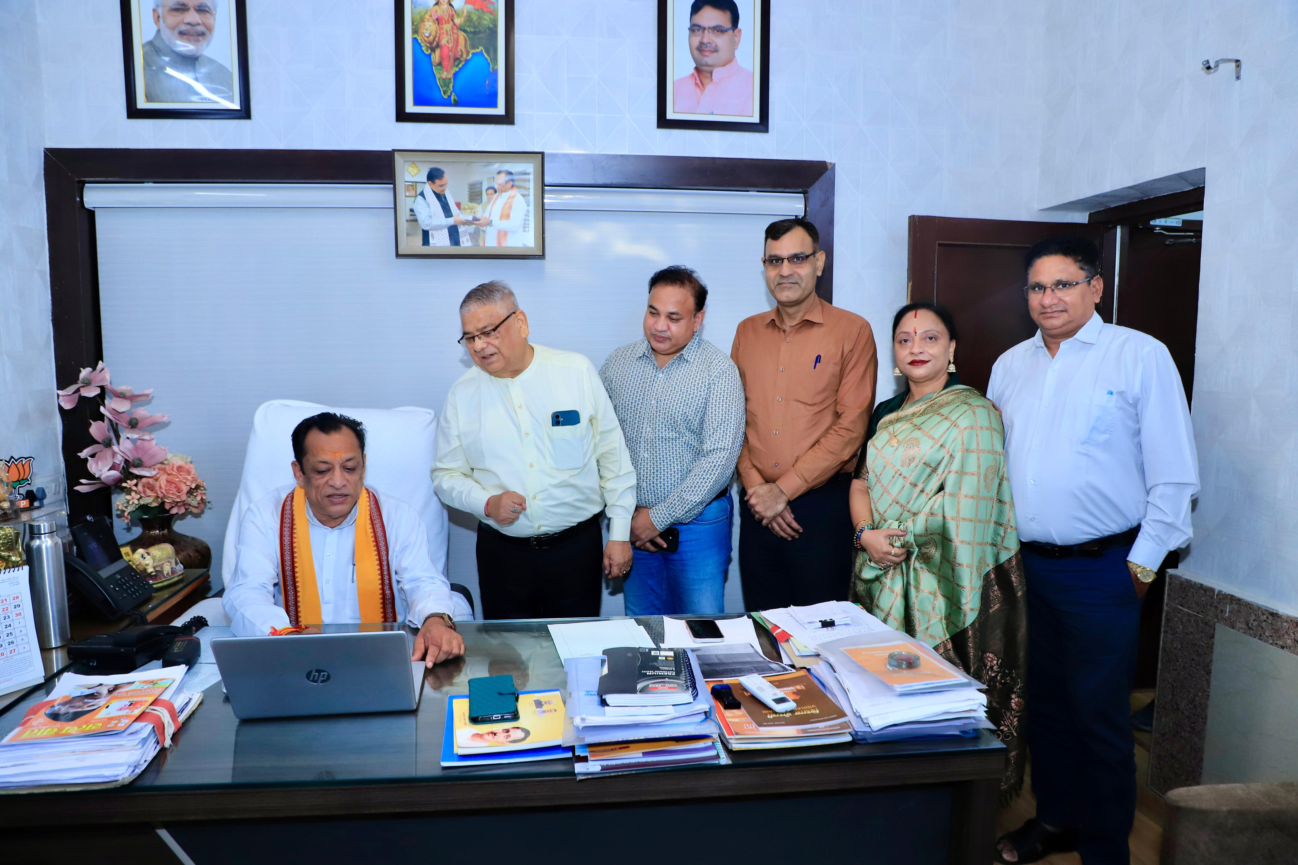 राजस्थान पशु चिकित्सा और पशु विज्ञान विश्वविद्यालय जयपुर की आधिकारिक वेबसाइट का शुभारंभ