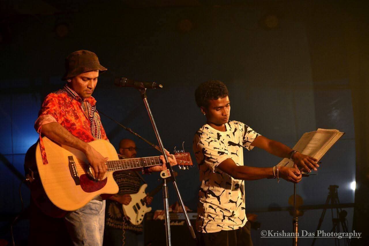 Zubeen Garg’s adopted son Arun Garg.