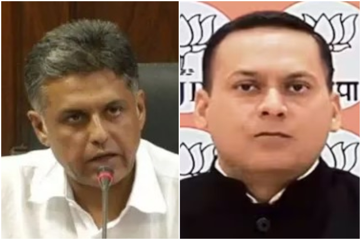कांग्रेस नेता मनीष तिवारी और भाजपा नेता अमित मालवीय