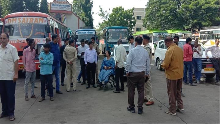 इंदौर आरटीओ की कार्रवाई