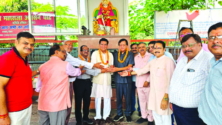 जयंती समारोह के दौरान