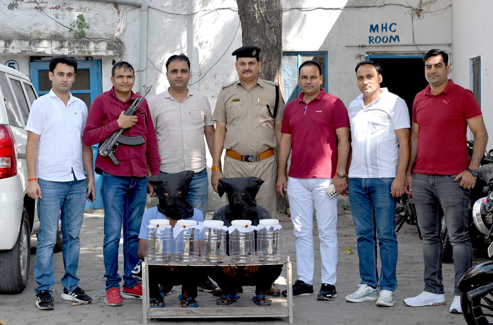 पानीपत पुलिस की गिरफ्तार में हथियारों सहित तो बदमाश की रफ्तार