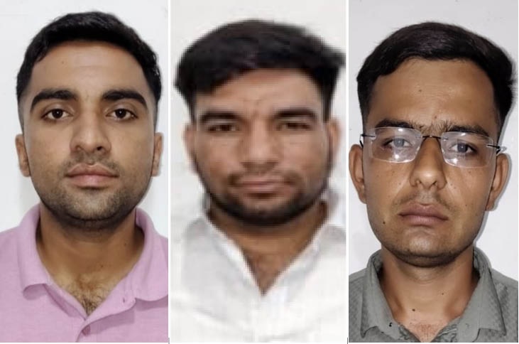 एसआई भर्ती परीक्षा पेपर लीक मामला: लीक सॉल्व पेपर को पढ़कर चयनित हुए तीन ट्रेनी एसआई गिरफ्तार