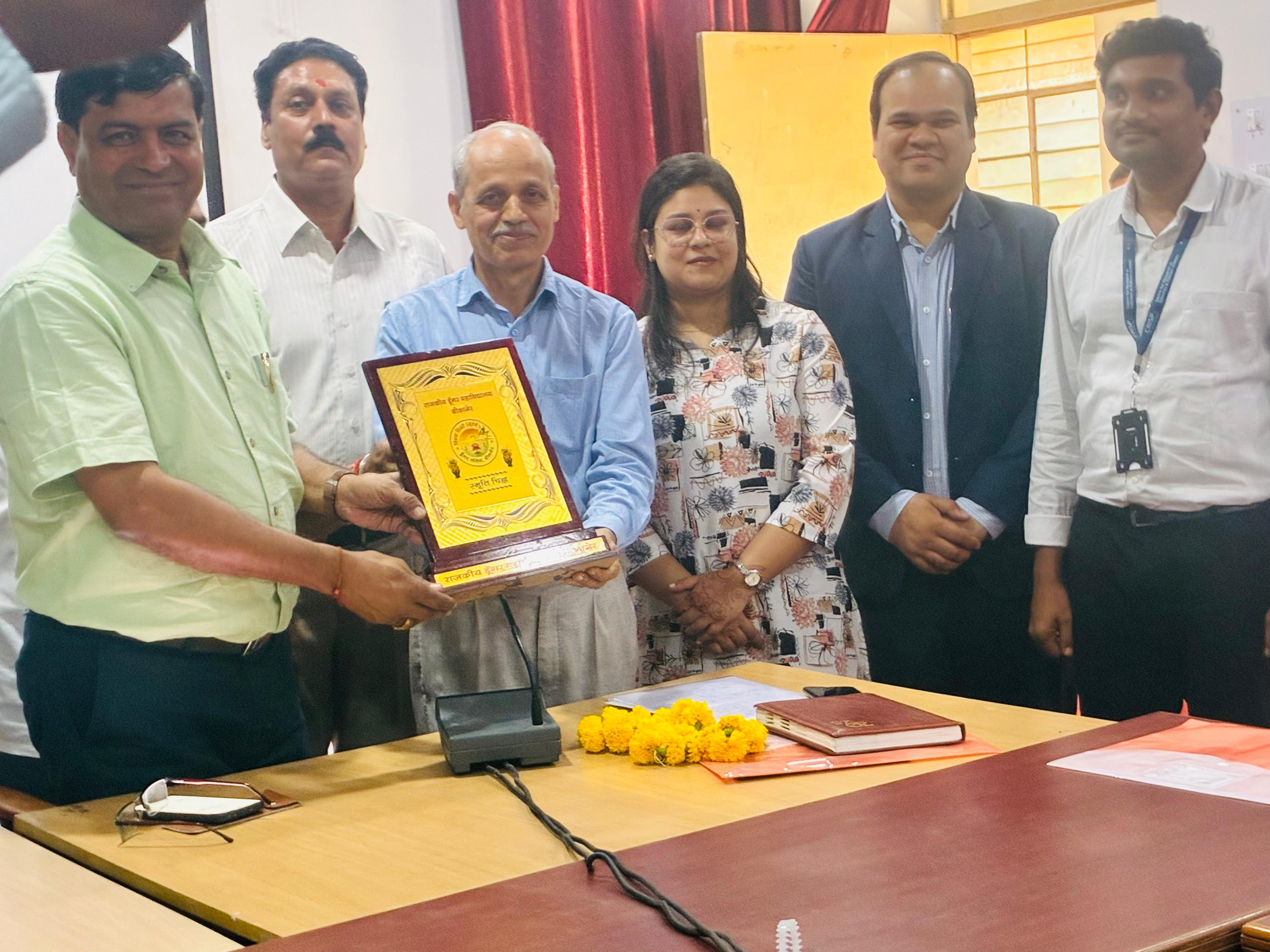 बीकानेर में अप्रेंटिसशिप एम्बेडेड डिग्री प्रोग्राम (AEDP) के तहतराज्य-स्तरीय कार्यशाला प्रारंभ