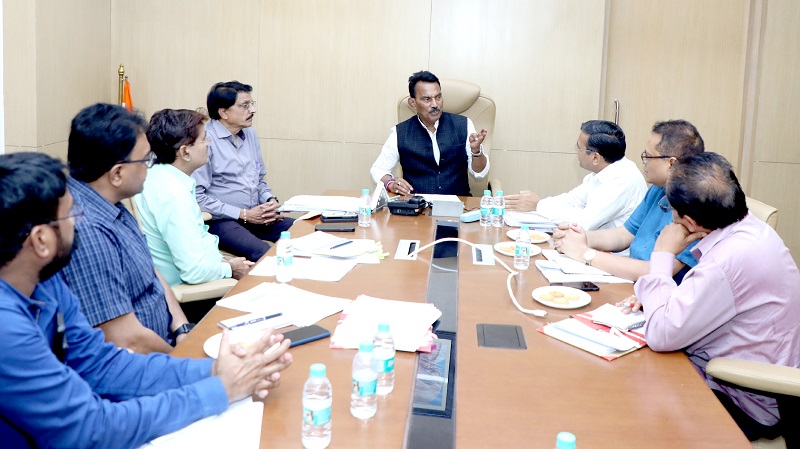 मंत्री तुलसीराम सिलावट ने एनएचएआई के अधिकारियों के साथ की बैठक