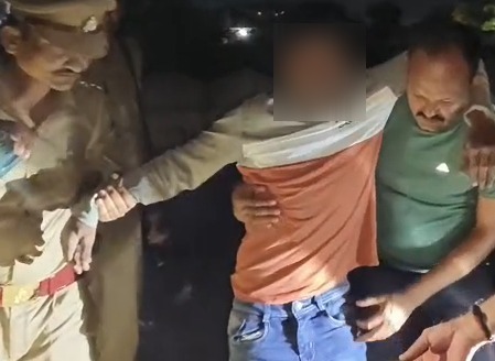 गिरफ्तार अभियुक्त