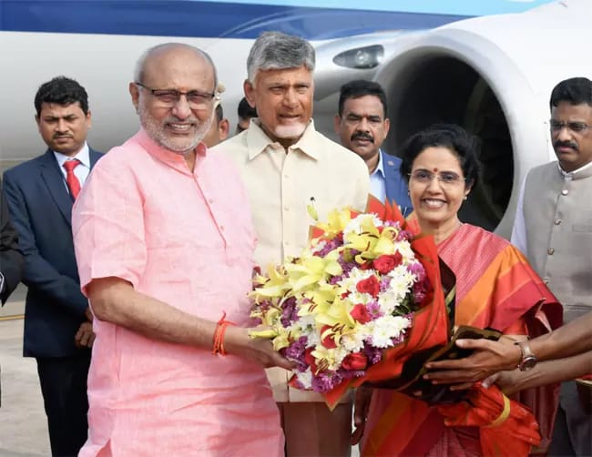 Vp visit to vijaywada