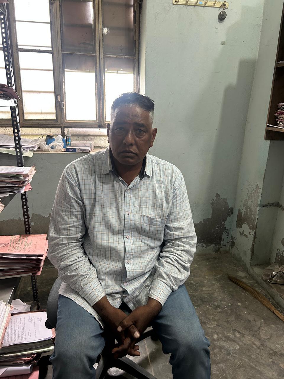 कानोता थाने का  सहायक पुलिस उप निरीक्षक तीस हजार रुपये की रिश्वत लेते गिरफ्तार