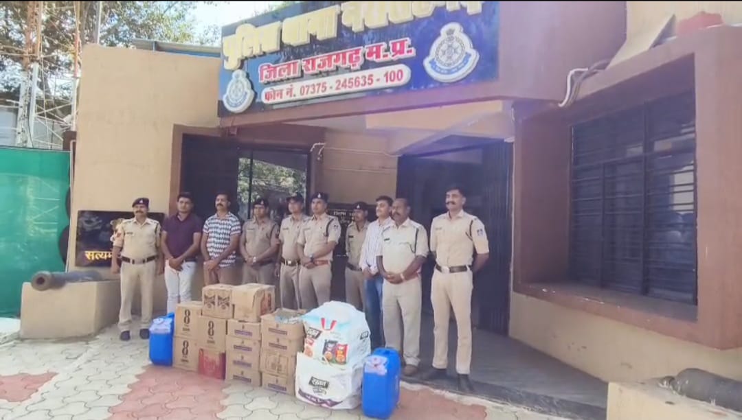 एक लाख 48 हजार की अवैध शराब जब्त, आरोपित फरार