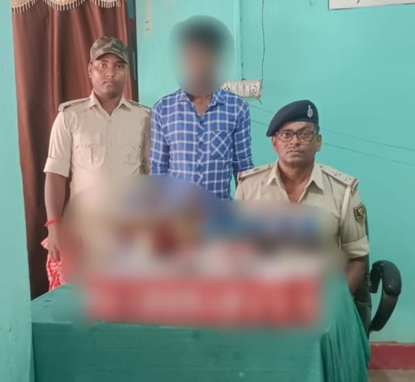 तेलता पुलिस के गिरफ्त में आरोपी