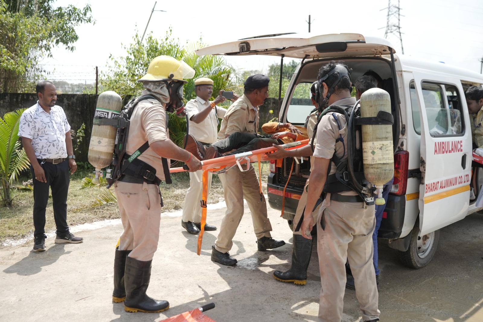 संकट में सुरक्षा की सीख, बाढ़ और क्लोरीन गैस रिसाव पर कोरबा में आपदा प्रबंधन मॉक ड्रिल
