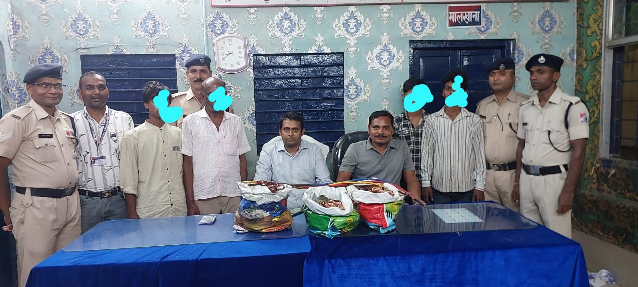 आरपीएफ की गिरफ्त में चोर गिरोह के सदस्य