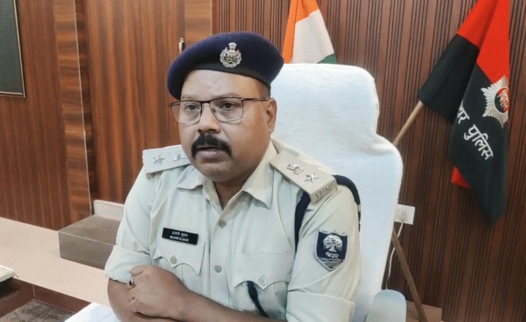 अररिया फोटो:एसपी अंजनी कुमार