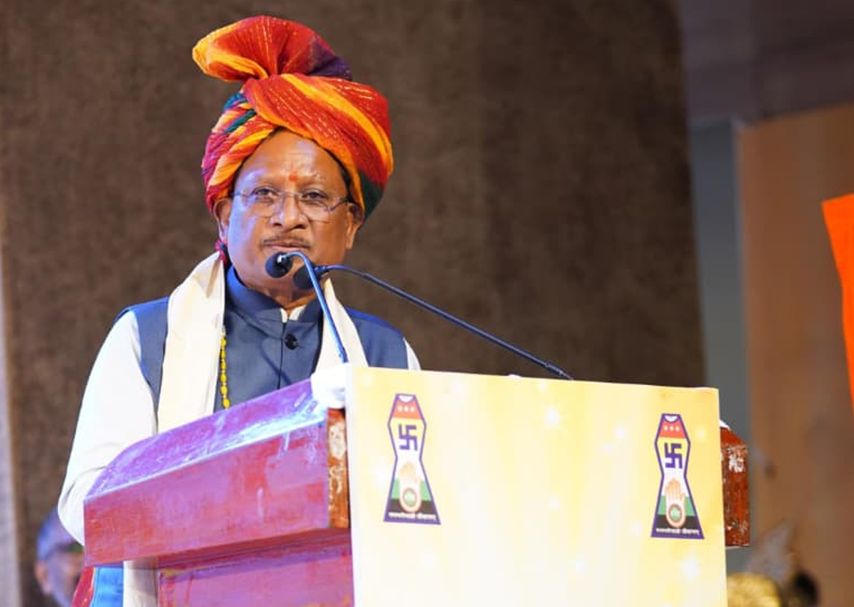 मुख्यमंत्री धाय मैत्री महोत्सव कार्यक्रम काे संबाेधित करते मुख्यमंत्री धाय मैत्री महोत्सव कार्यक्रम काे संबाेधित करते