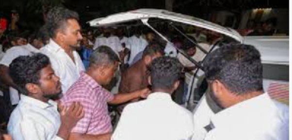 Tragic Stampede at TVK Rally in Karur Tragic Stampede at TVK Rally in Karur