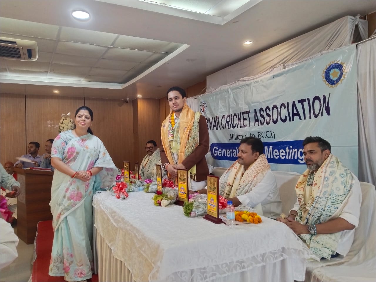 हर्षवर्धन बिहार क्रिकेट एसोसिएशन के निर्विरोध अध्यक्ष चुने