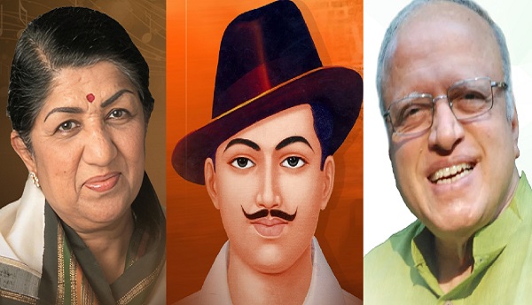 लता मंगेशकर, भगत सिंह, डॉ. एम.एस. स्वामीनाथन (फाइल फोटो) लता मंगेशकर, भगत सिंह, डॉ. एम.एस. स्वामीनाथन (फाइल फोटो)