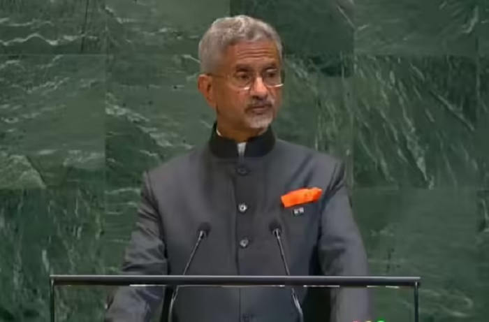 भारत के विदेश मंत्री डॉ एस. जयशंकर ने संयुक्त राष्ट्र महासभा (यूएनजीए) के 80वें सत्र को संबोधित करते हुए भारत के विदेश मंत्री डॉ एस. जयशंकर ने संयुक्त राष्ट्र महासभा (यूएनजीए) के 80वें सत्र को संबोधित करते हुए