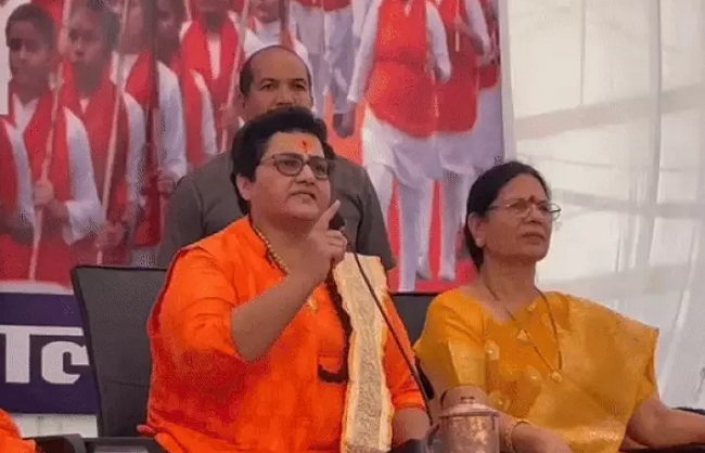 दुर्गावाहिनी के पथ संचलन समारोह दुर्गावाहिनी के पथ संचलन समारोह