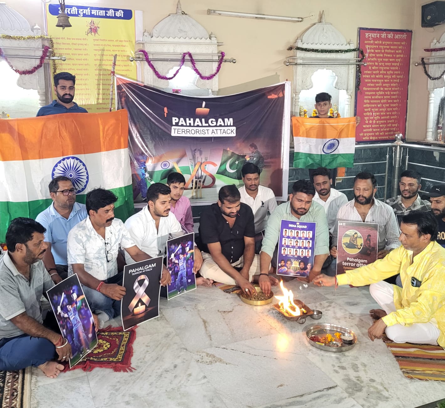 भारत–पाक फाइनल से पहले जयपुर में देशभक्ति का माहौल भारत–पाक फाइनल से पहले जयपुर में देशभक्ति का माहौल