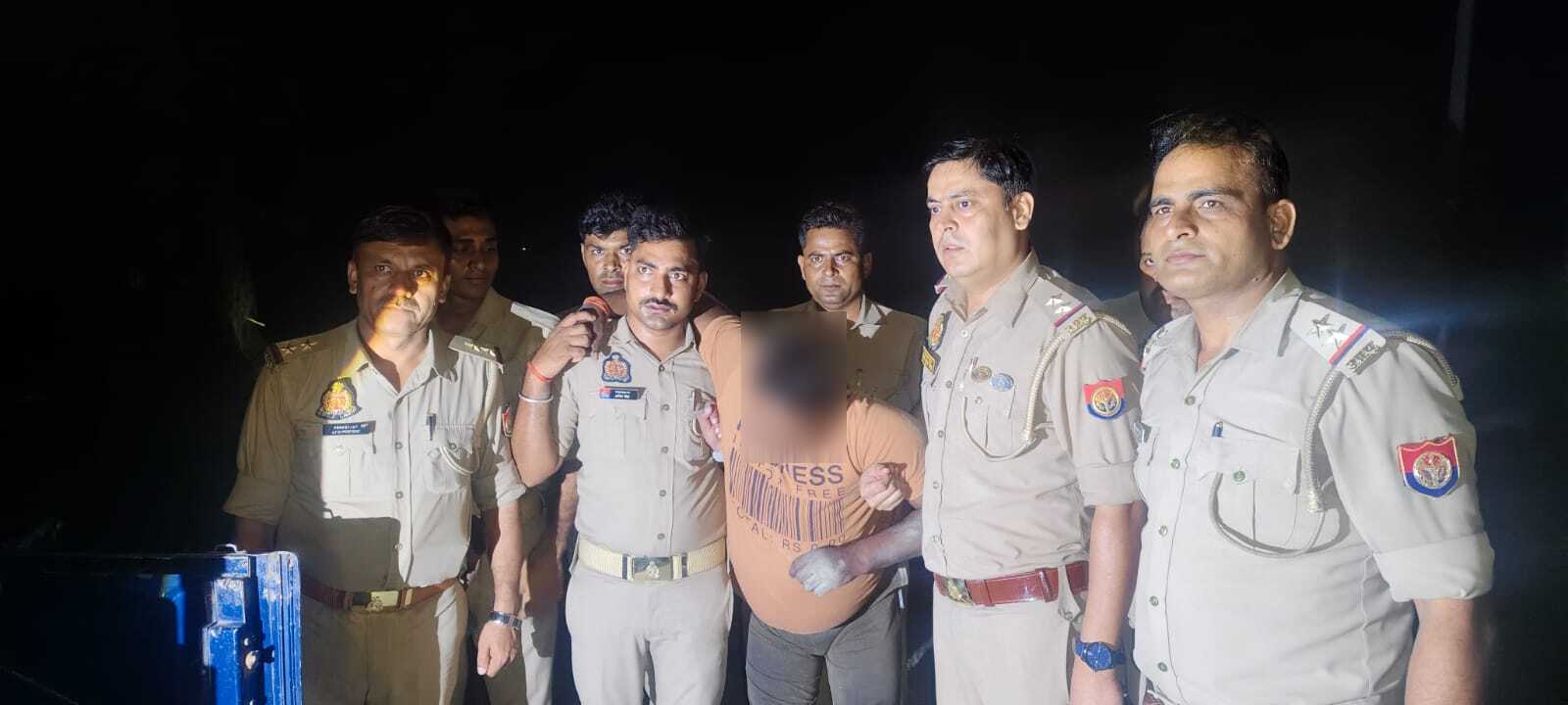 गिरफ्तार अभियुक्त