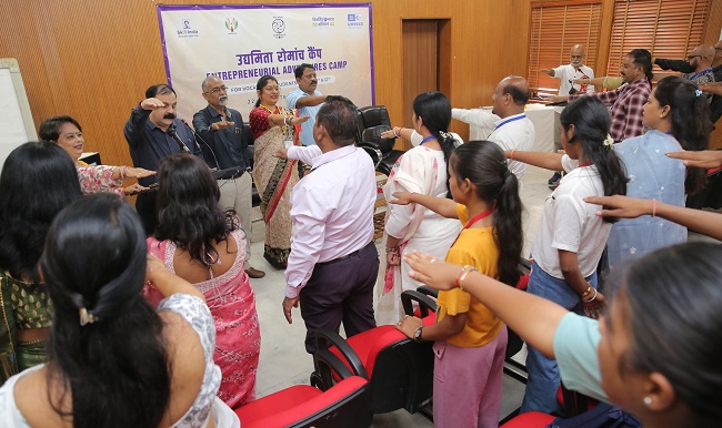 भोपालः उद्यमिता एडवेंचर कैम्प का समापन भोपालः उद्यमिता एडवेंचर कैम्प का समापन
