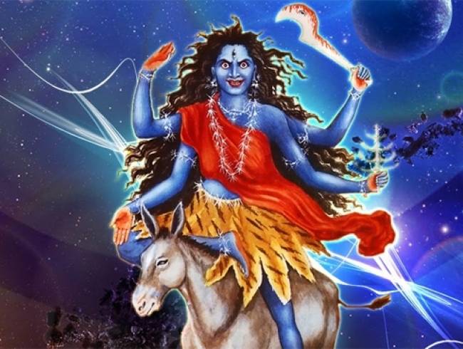 मां कालरात्रि की तस्‍वीर
