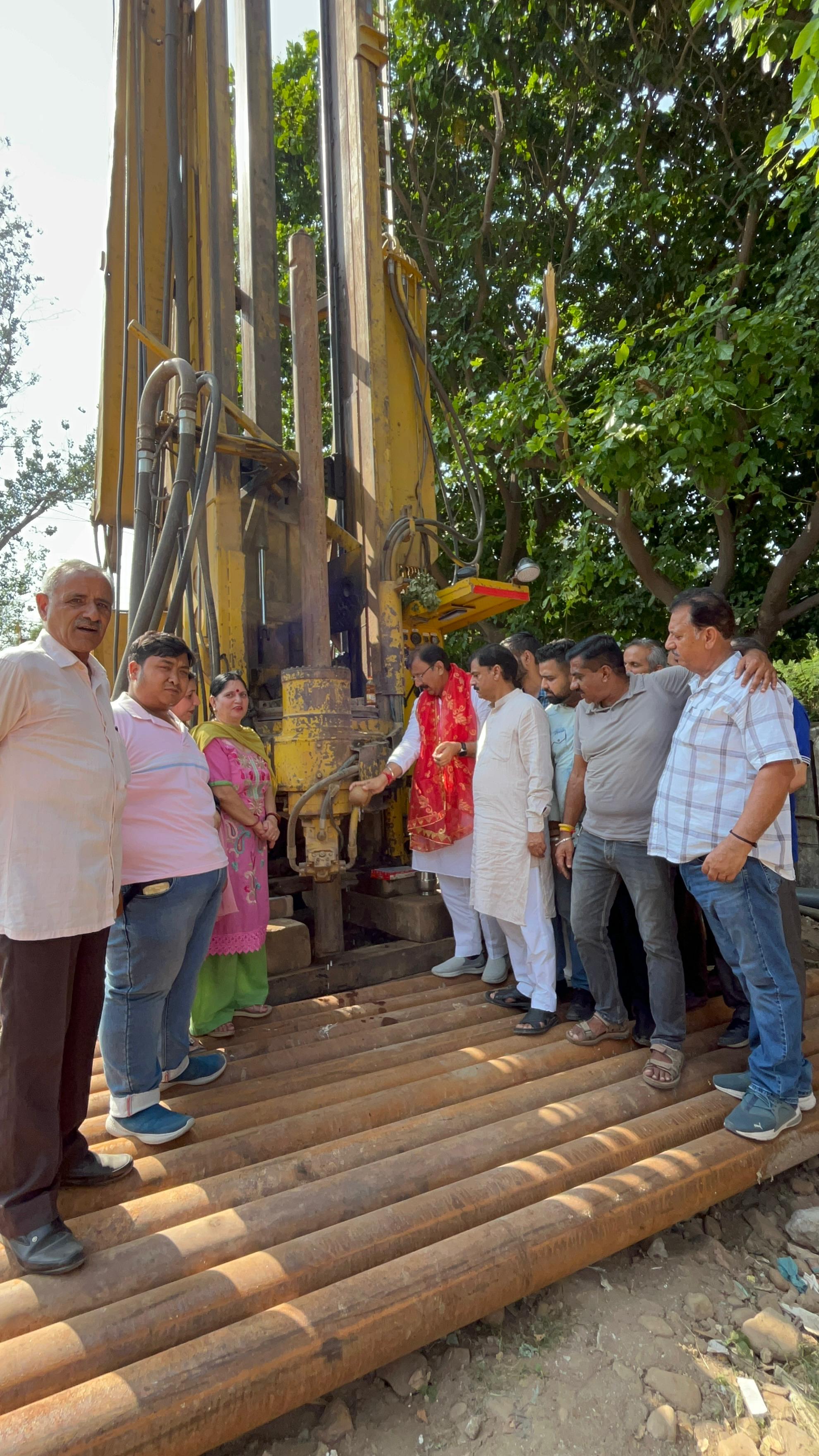 जम्मू वेस्ट में नया ट्यूबवेल आरंभ, हजारों परिवारों को मिलेगी राहत